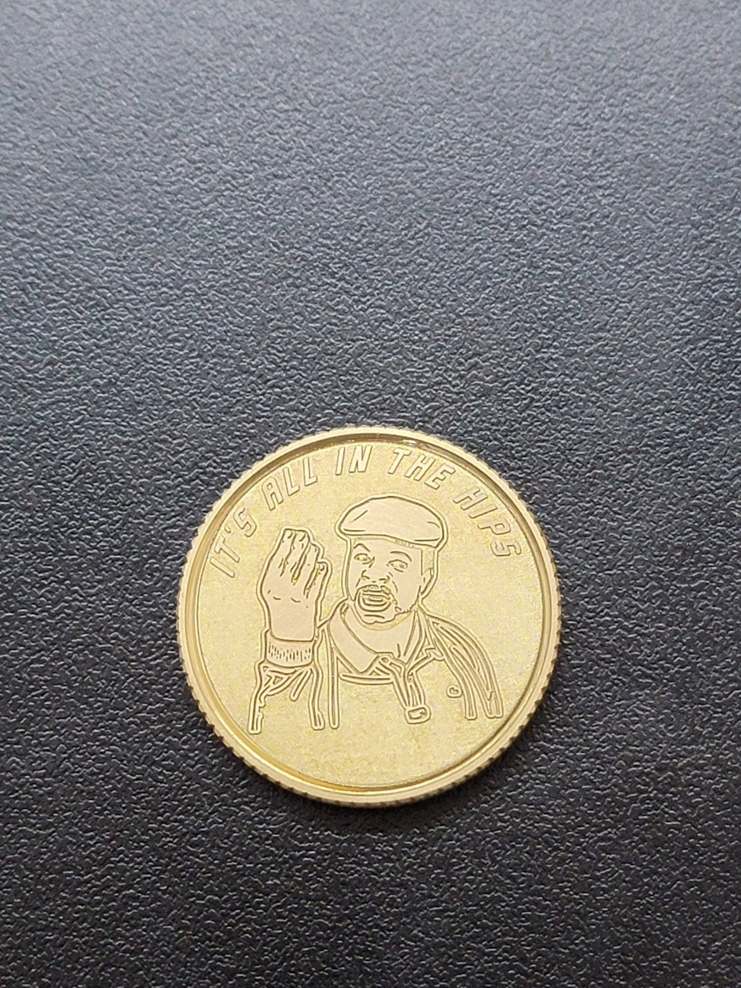 "The Chubbs" Solid Brass CNC Machined Laser Engraved Golf Ball Marker