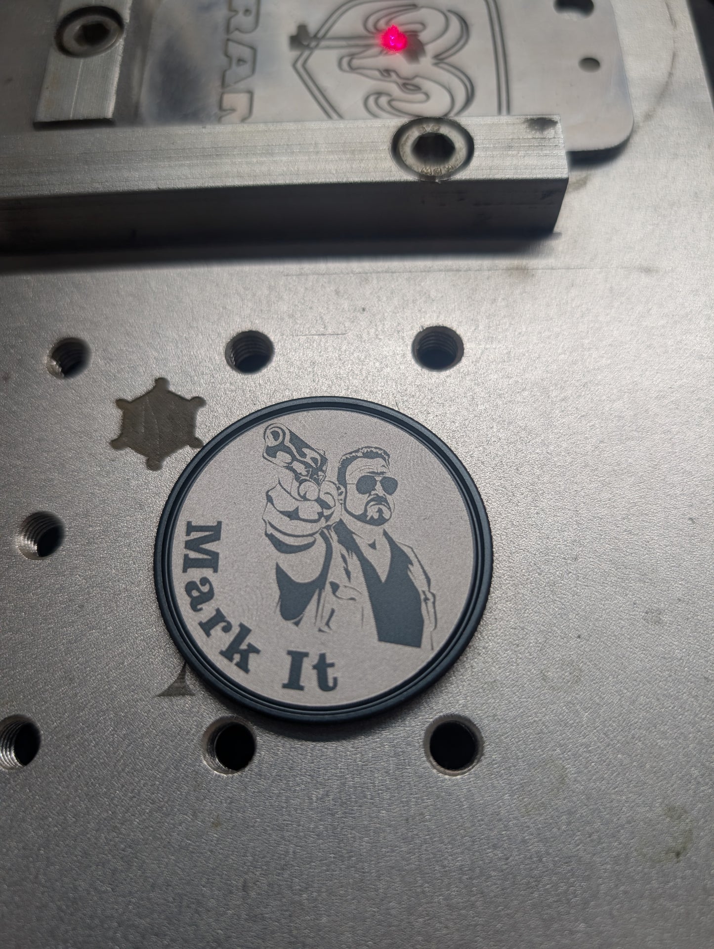 The Walter: Mark It- CNC Machined Anodized Billet Aluminum Golf Ball Marker