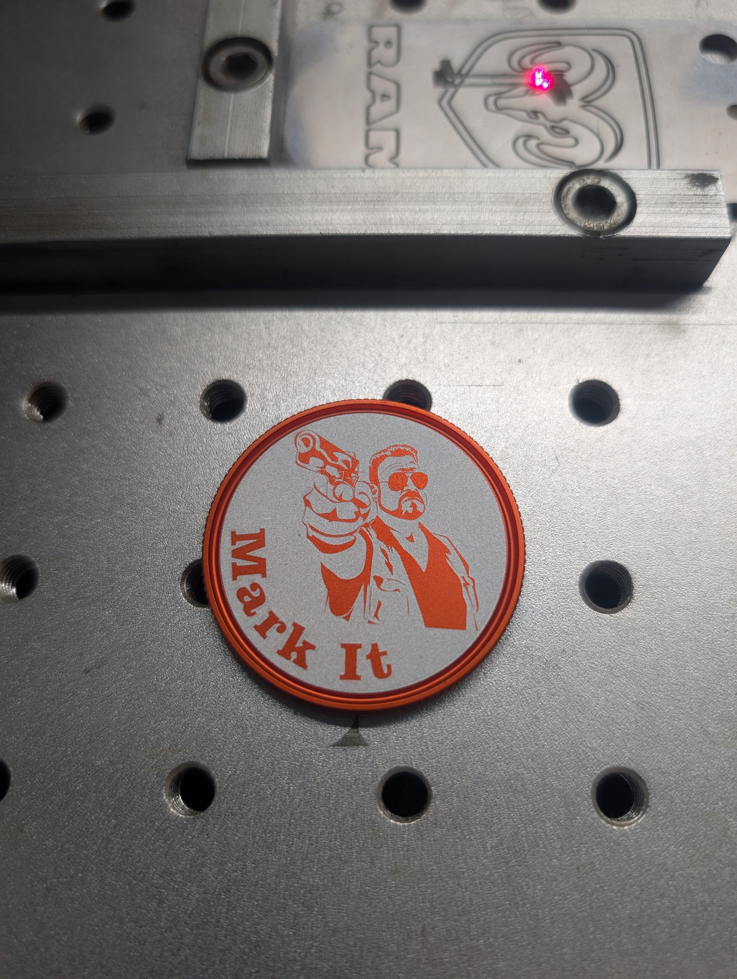 The Walter: Mark It- CNC Machined Anodized Billet Aluminum Golf Ball Marker