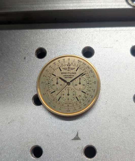 The Navitimer-CNC Machined Laser Engraved Brass Golf Ball Marker
